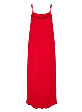 Robe Only Niki rouge pour femme