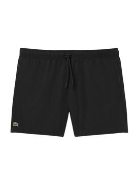 Maillot de bain Lacoste noir basique pour homme