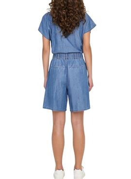 Bermudes Seulement Bea denim bleu pour femme