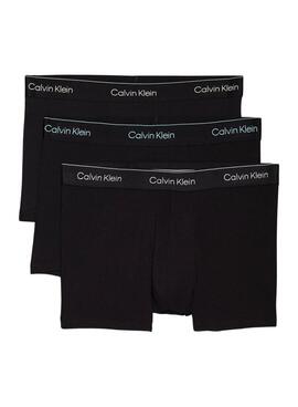 Ensemble de caleçons Calvin Klein Trunk Boxer noir pour homme