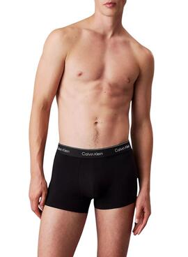 Ensemble de caleçons Calvin Klein Trunk Boxer noir pour homme