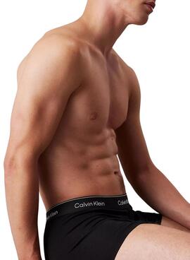 Ensemble de caleçons Calvin Klein Trunk Boxer noir pour homme