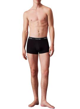 Ensemble de caleçons Calvin Klein Trunk Boxer noir pour homme