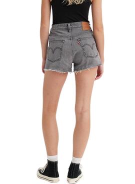 Shorts Levis 501 Original gris pour femme
