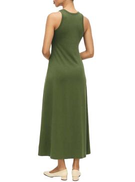 Robe verte Only May pour femme
