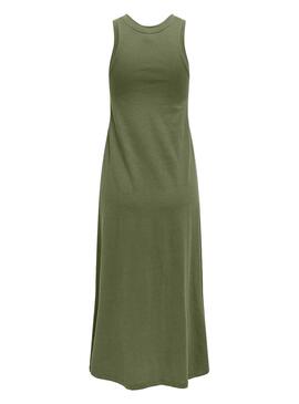 Robe verte Only May pour femme