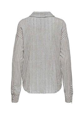 Chemise Only Lottie toastée pour femme