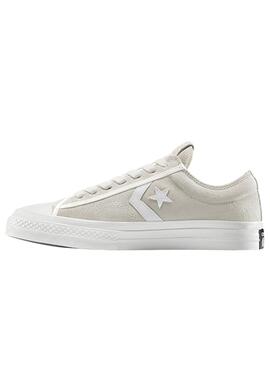 Chaussures Converse Star Player 76 en daim beige