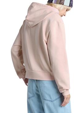 Sweatshirt Vans Salton rose pour femme