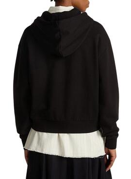 Sweat à capuche Vans Salton noir pour femme