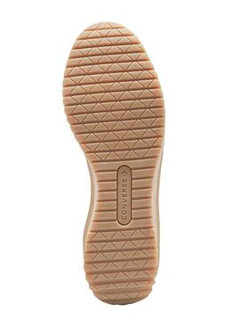 Chaussures Converse Run Star Trainer en daim camel pour femme