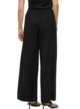 Pantalon Vila Etni noir pour femme