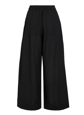 Pantalon Vila Etni noir pour femme
