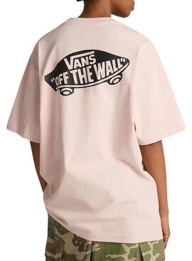  T-Shirt Vans Style 76 rose pour homme