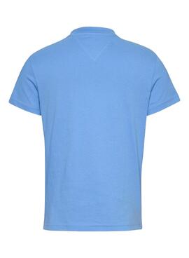 T-shirt Tommy Jeans Bubble bleue pour femme