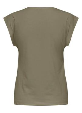 T-shirt Only Delia verte pour femme