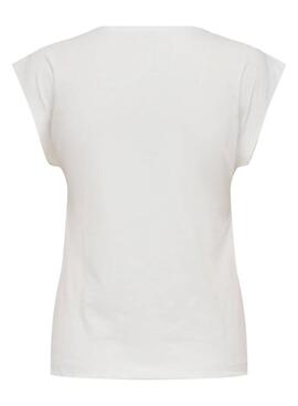 Maillot Only Delia blanc pour femme