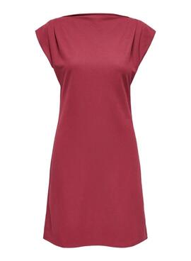 Robe Only Jany grenat pour femme