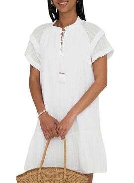 Robe Only Nalla blanche pour femme