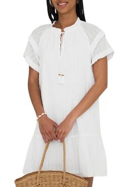 Robe Only Nalla blanche pour femme