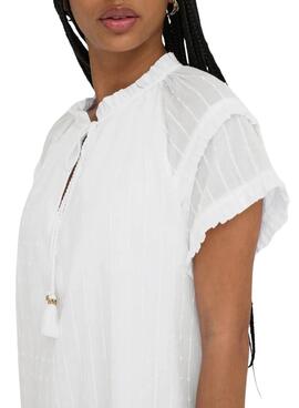 Robe Only Nalla blanche pour femme