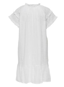 Robe Only Nalla blanche pour femme