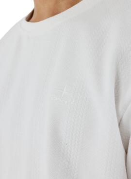 T-shirt Project X Paris en tricot blanc pour homme