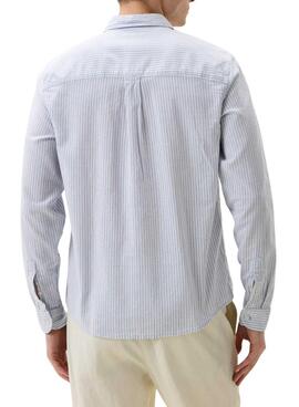 Chemise Pepe Jeans Alvin bleue pour homme