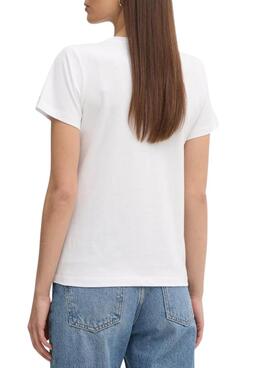 T-shirt Pepe Jeans Ryoko blanc pour femme.