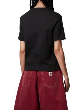 T-shirt Carhartt Luca noir pour femme