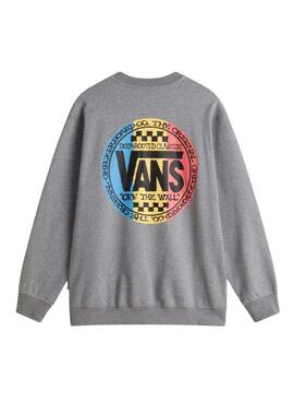 Sweatshirt Vans Retro gris pour homme