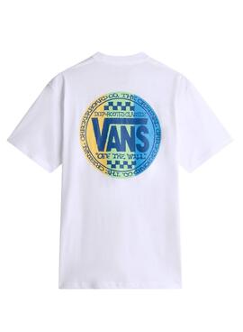 T-shirt Vans Retro blanc pour homme