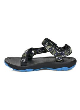 Sandales Teva Hurricane XT2 noires pour enfant.