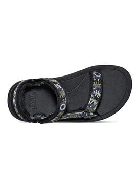 Sandales Teva Hurricane XT2 noires pour enfant.