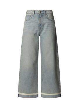 Jeans Pepe Jeans Wide Trun Up pour femme