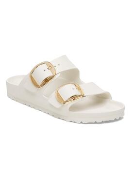 Sandales Birkenstock Arizona Big Buckle blanc pour femmes