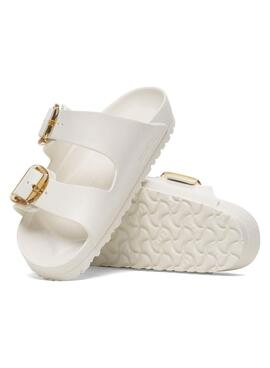 Sandales Birkenstock Arizona Big Buckle blanc pour femmes