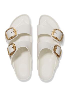 Sandales Birkenstock Arizona Big Buckle blanc pour femmes