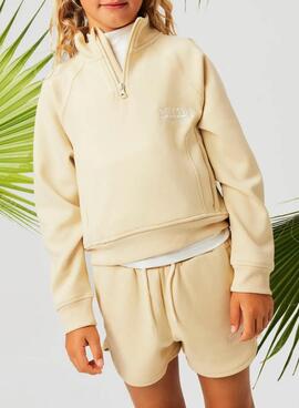 Sweatshirt Name It Jugel jaune pour fille