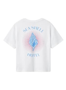 T-shirt Name It Jassa blanche pour fille