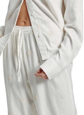 Pantalon blanc Only Caro pour femme