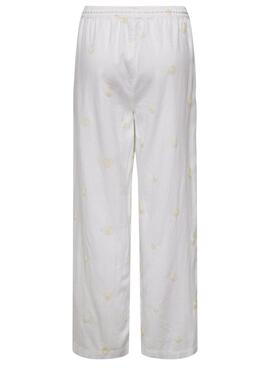 Pantalon blanc Only Caro pour femme
