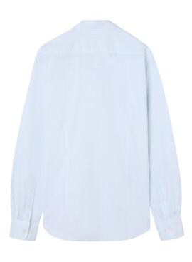Chemise Silbon Oxford à rayures vertes pour homme