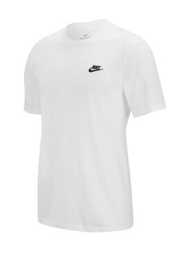 Maillot Nike Sportswear Club blanc pour homme
