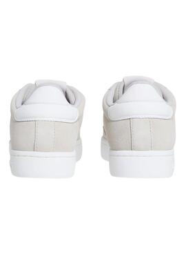 Chaussures Calvin Klein Jeans Classic Cupsole beige pour femme.