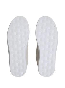 Chaussures Calvin Klein Jeans Classic Cupsole beige pour femme.