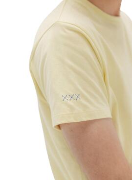 Maillot Le Poulpe basique jaune pour homme