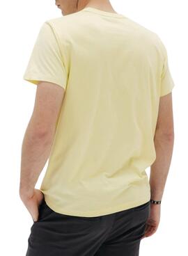 Maillot Le Poulpe basique jaune pour homme