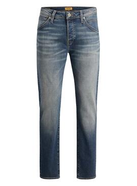 Jean Jack and Jones Mike en denim foncé pour homme