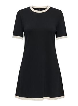 Robe noire Only Karina pour femme